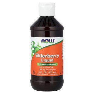NOW Elderberry Liquid 237 ml Бузина