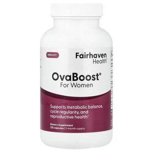 Fairhaven Health OvaBoost For Women 120 Capsules Витамины для женщин