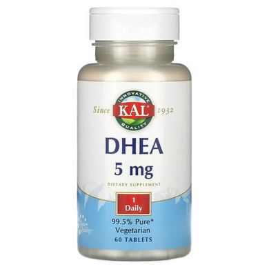 KAL DHEA 5 mg 60 Tablets DHEA