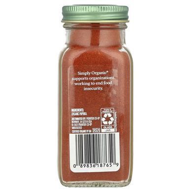 Simply Organic Paprika 84 г Спеції