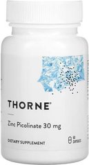 Thorne Zinc Picolinate 30 mg 60 капс. Цинк