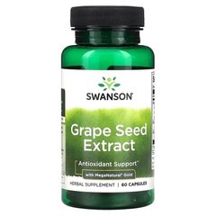 Swanson Grape Seed Extract with MegaNatural Gold 60 капсул Виноградна кісточка
