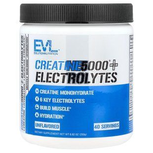 EVL Creatine 5000 Plus Electrolytes 250 g Креатин