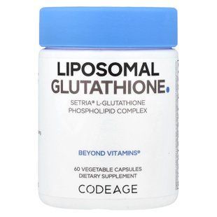 Codeage Liposomal Glutathione 60 Vegetable Capsules Глутатион