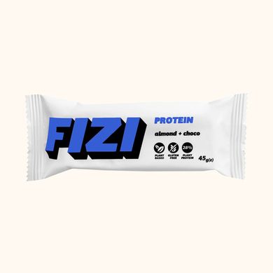 FIZI Протеїновий батончик Almond+Choco Протеїнові батончики