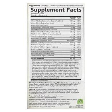 Garden of Life Organics Men's Once Daily 30 растительных таблеток Витамины для мужчин
