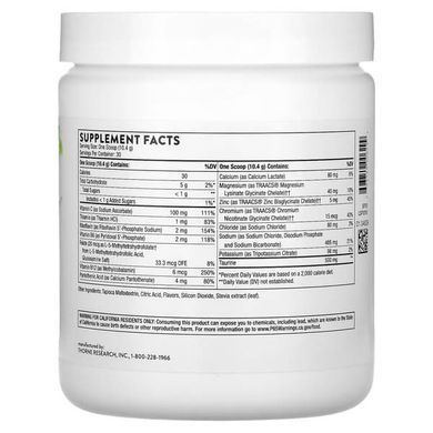 Thorne Electrolytes 312 g Изотоники