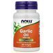 NOW Garlic Oil 1500 mg 100 softgels