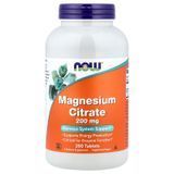 NOW Magnesium Citrate 200 mg 250 Tablets Магний