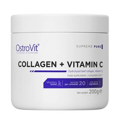 Ostrovit Collagen + Vitamin C 200 грамм Коллаген