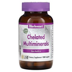 Bluebonnet Nutrition Chelated Multiminerals 120 табл. Витаминно-минеральные комплексы