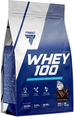 TREC Whey 100 900 грамм Протеин