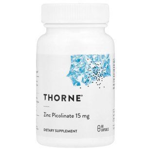 Thorne Zinc Picolinate 15 mg 60 caps Цинк