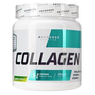 Progress Collagen 250 грам Зелене яблуко (11.2026) Колаген