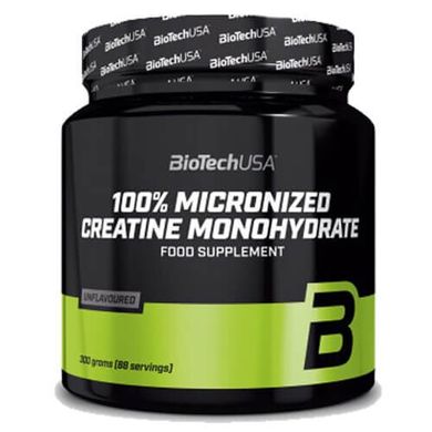 Biotech USA 100% Creatine Monohydrate 300 грамм Креатин