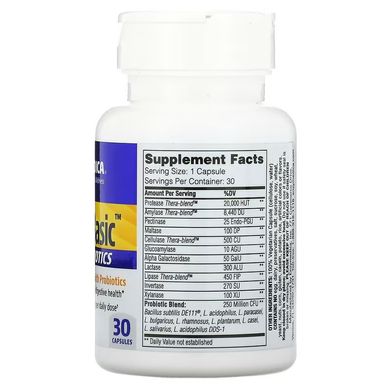 Enzymedica Digest Basic + Probiotics 30 капсул Ензими