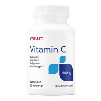 GNC Vitamin C 500 mg 90 капсул Витамин С