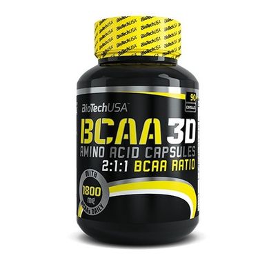 BioTech USA BCAA 3D 90 капс BCAA