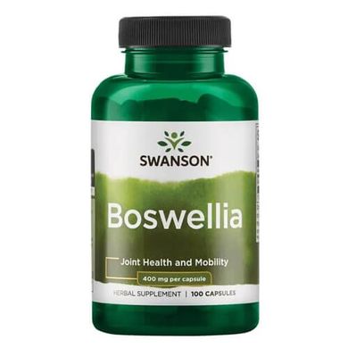 Swanson Boswellia 400 mg 100 капсул Босвелия