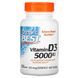 Doctor's Best Vitamin D3 125 mcg 5000 IU 360 Капсул