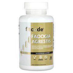 Fitcode Fadogia Agrestis 600 mg 30 caps Fadogia Agrestis (Фадогия Агрестис)