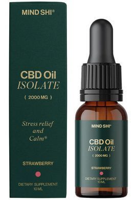 Mind Shi CBD Oil Isolate 2000 mg 10 мл (01.2027) CBD