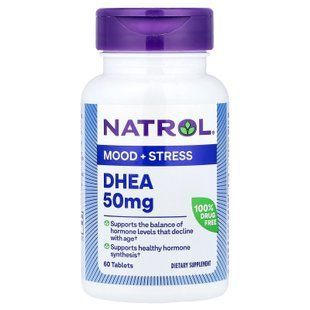 Natrol DHEA 50 mg 60 tablets DHEA