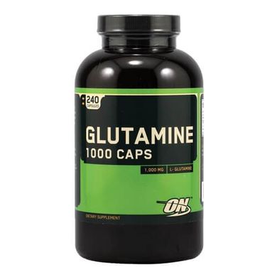 Optimum Nutrition L-Glutamine 1000 mg 240 капсул Глютамин