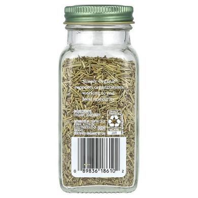 Simply Organic Rosemary 35 г Спеції