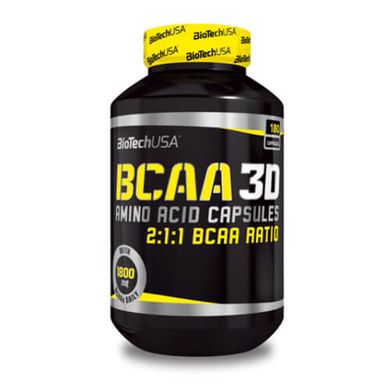 BioTech USA BCAA 3D 180 капсул BCAA