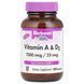 Bluebonnet Nutrition Vitamin A & D3 100 капс.