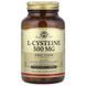Solgar L-Cysteine 500 mg 90 Vegetable Capsules