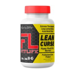 FitLife Lean Curse 60 капс Комплексні жироспалювачі