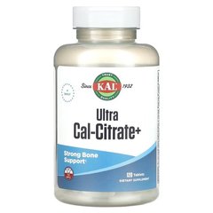 KAL Ultra Cal-Citrate+ 120 таблеток Кальцій