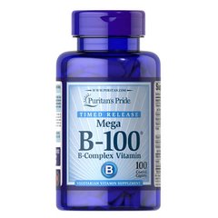 Puritan's Pride Vitamin B-100 Complex 100 таб Комплекс вітамінів групи В