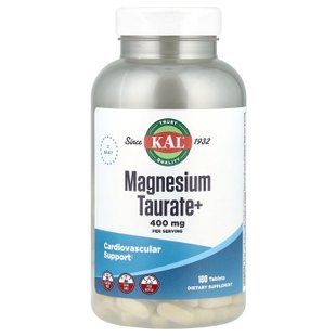 KAL Magnesium Taurate + 200 mg 180 tab Магний