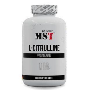 MST L-Citrulline 240 капсул Цитрулін