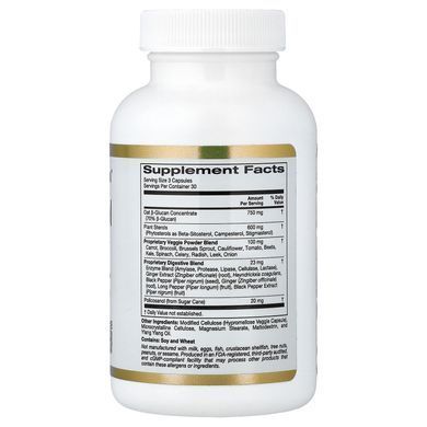 California Gold Nutrition Cholesterol Support 90 рослинних капсул Зниження рівня холестерину