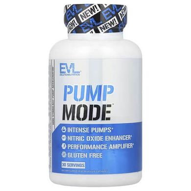 EVLution Nutrition Pump Mode 90 caps Предтренировочные комплексы