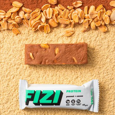 FIZI Протеїновий батончик Peanut+Cacao Протеїнові батончики
