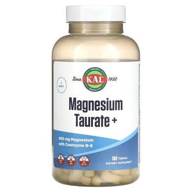 KAL Magnesium Taurate + 200 mg 180 табл. Магний