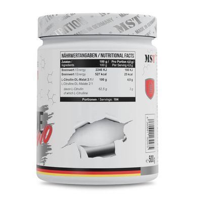 MST Citrulline Malate 500 g Цитруллин