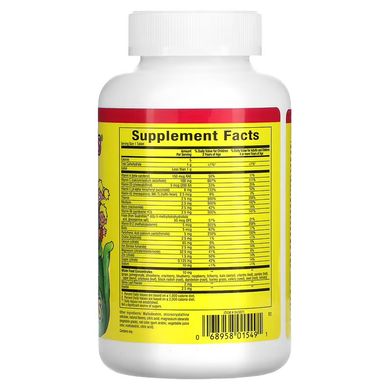 Natural Factors Chewable Multi-Vitamin & Minerals 60 жевательных таблеток Комплекс мультивитаминов для детей