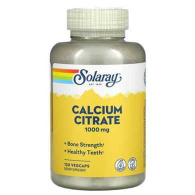 Solaray Calcium Citrate 120 капс Кальций
