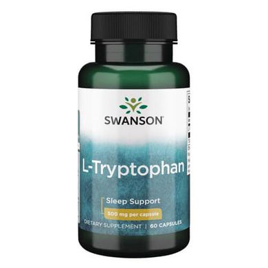 Swanson L-Tryptophan 500 мг 60 капс Триптофан