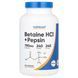 Nutricost Betaine HCl + Pepsin 240 capsules