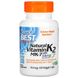 Doctor's Best Vitamin K2 MK-7 45 mcg 60 растительных капсул
