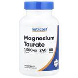 Nutricost Magnesium Taurate 240 капсул Магній