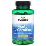 Swanson Acetyl L-Carnitine 500 mg 100 капсул L-Карнитин