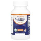 Vitamatic Magnesium Taurate with B6 180 рослинних капсул Магній